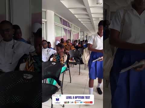 WATCH: Literacy Challenge 2026 Top 100 Arrive For Aptitude Test