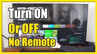 How to TURN ON or OFF Amazon FIRE TV without Remote (Easy Method)