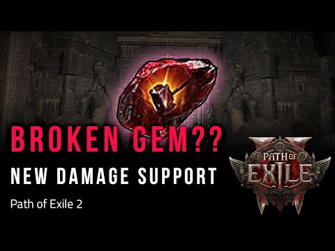 BROKEN GEM?? NEW Damage Support and xbow Build variants- Path of Exile 2 Early Access