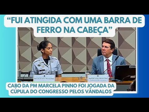 Policial relata agressões sofridas no 8 de janeiro a CPMI