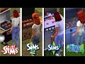 Sims 1 Vs Sims 2 Vs Sims 3 Vs Sims 4 Barbecue