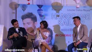 #HanggangKailanMediacon: Xian Lim, Louise delos Reyes detail the Intimate Scenes in the Film