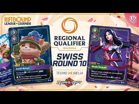 Riftbound Regional Bologna - Teemo vs Irelia - Round 10 | Spiritforged