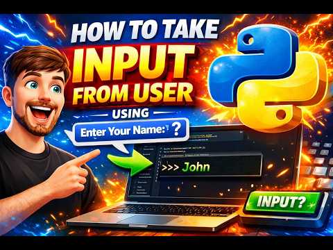 How To Take User Input In Python Python Input Function Explained Idle Tutorial Ahsaan Yaseen