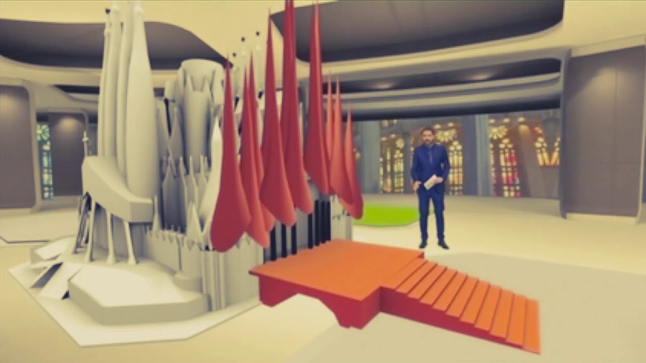Videorrespuesta a la Sagrada Familia (La pinacoteca impossible)