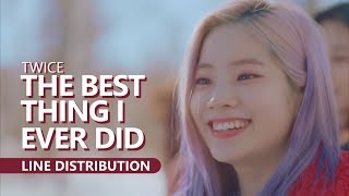 TWICE-THEBESTTHINGIEVERDID올해제일잘한일|LineDistribution