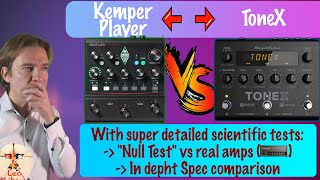 Video thumbnail for Kemper Player vs ToneX Pedal: the definitive comparison (Scientific Tone Comparison vs tube amp) by Leo Gibson