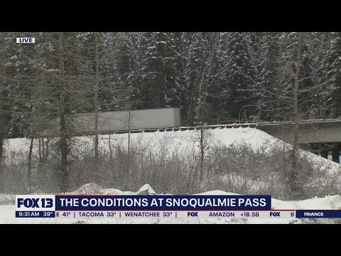 Conditions at Snoqualmie Pass