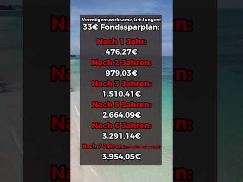 VL-Sparplan: Maximale  Prämie sichern!