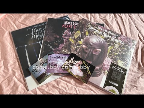 Unboxing ♡ Nicole Dollanganger - Natural Born Losers, Heart Shaped Bed, and MIMA ♡ Vinyl
