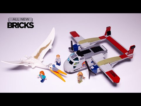 Vidéo LEGO Jurassic World 76947 : L’embuscade en avion du Quetzalcoatlus