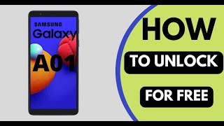 How to unlock Samsung Galaxy A01 Tracfone, US Cellular, Straight Talk, Spectrum