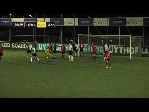 Samenvatting SWZ Boso Sneek - Achilles 1894 (9 december 2017)