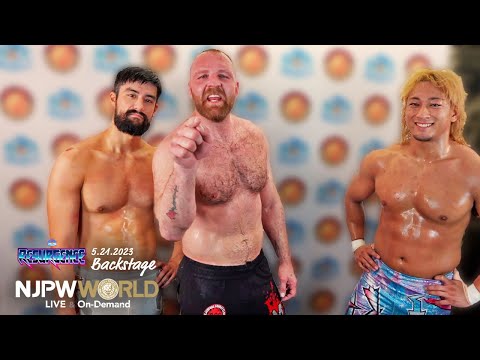#njResurgence 6th Match Backstage 5/21/23 (with Subtitles)｜Resurgence 第6試合 Backstage