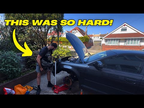 Getriebe aus meinem Audi A3 8P ausbauen