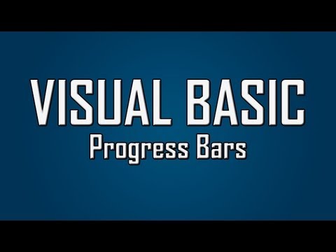 Learn Visual Basic 11 Progress Bars