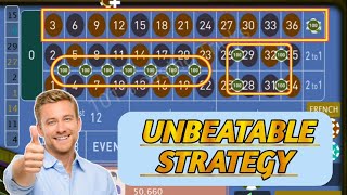 UNBEATABLE STRATEGY ❤ / Roulette Strategy TO Win / Casino Roulette #money #casino #viral Video Video