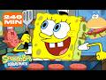 4 HOURS Of SpongeBob Cooking At The Krusty Krab SpongeBob