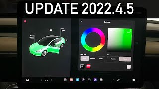 Tesla 2022.4.5 Software Update | Change Your Tesla’s Color