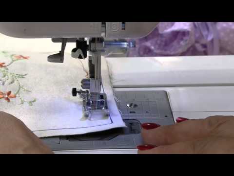 Mulher.com 13/10/2014 Cissa Mesquita - Ponto festone com duas agulhas