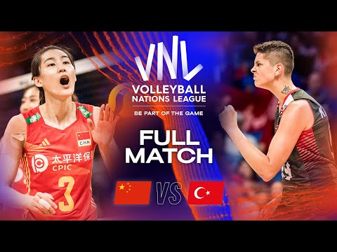 🇨🇳 CHN vs. 🇹🇷 TUR - Gold Medal Match | Women's VNL 2023 | Full Match