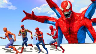Spiderman & Iron-Spider & Spider Man Home Made Suit vs Spider-Man Doppleganger