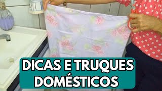 DICAS DOMÉSTICAS INCRÍVEIS: PEQUENOS TRUQUES SIMPLES QUE VAI TE AJUDAR/@dicasdiariadacidoca