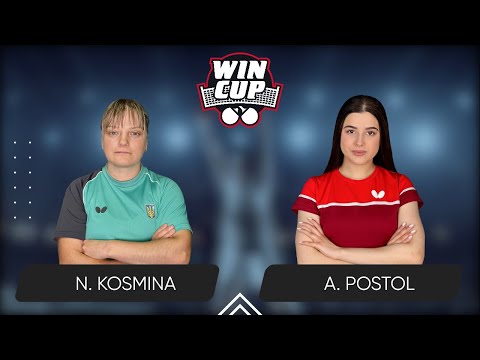 07:00 Natalia Kosmina - Anastasiia Postol 24.02.2025 | WINCUP Women Master Table 1