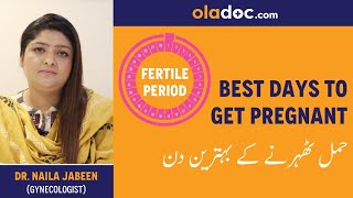 Best Days To Get Pregnant Urdu Hindi - Hamal Thern