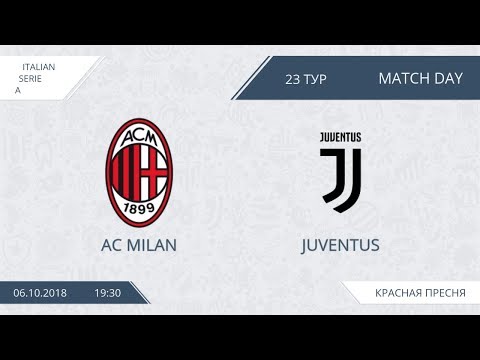 AFL18. Italy. Serie A. Day 23. AC Milan - Juventus