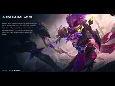 BATTLE BAT VAYNE SKIN SPOTLIGHT WHITE CHROMA-07-08-2024