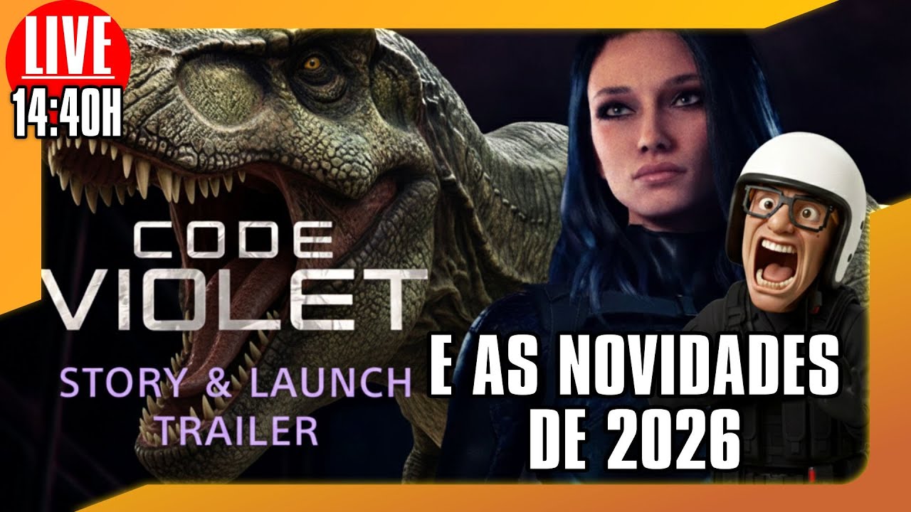 🎮🚨 14:40 - REVELADO Code Violet - Story & Launch Trailer e as NOVIDADES de 2025 #CodeViolet