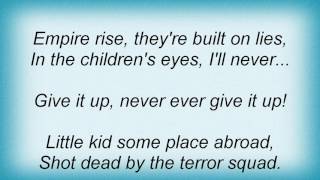 Royal Hunt - Give It Up Lyrics