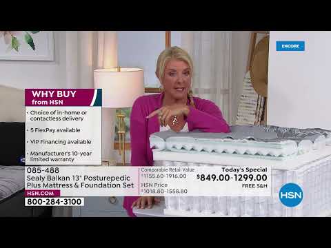HSN | Sealy Mattresses 04.05.2022 - 02 AM