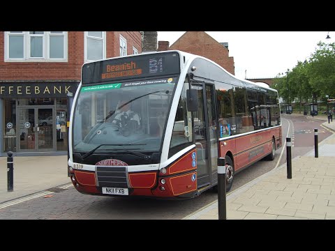 Full Thrash: Go North East 8319 (NK11FXB) Optare Versa/V1110