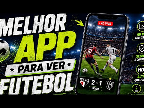 APLICATIVO PARA assistir Futebol Ao Vivo Novo DO MOMENTO SEM TRAVAR (o melhor que já achei) JOGOS