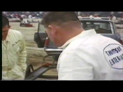 MICKEY THOMPSON & JIM HURTUBISE - USAC MIDGETS At ASCOT PARK