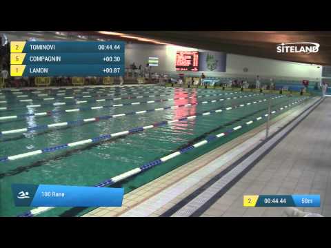 Serie 6 dei 100 Rana  Assoluti Maschi Master - Campionati Regionali Master 2015 VENETO e FRIULI VG