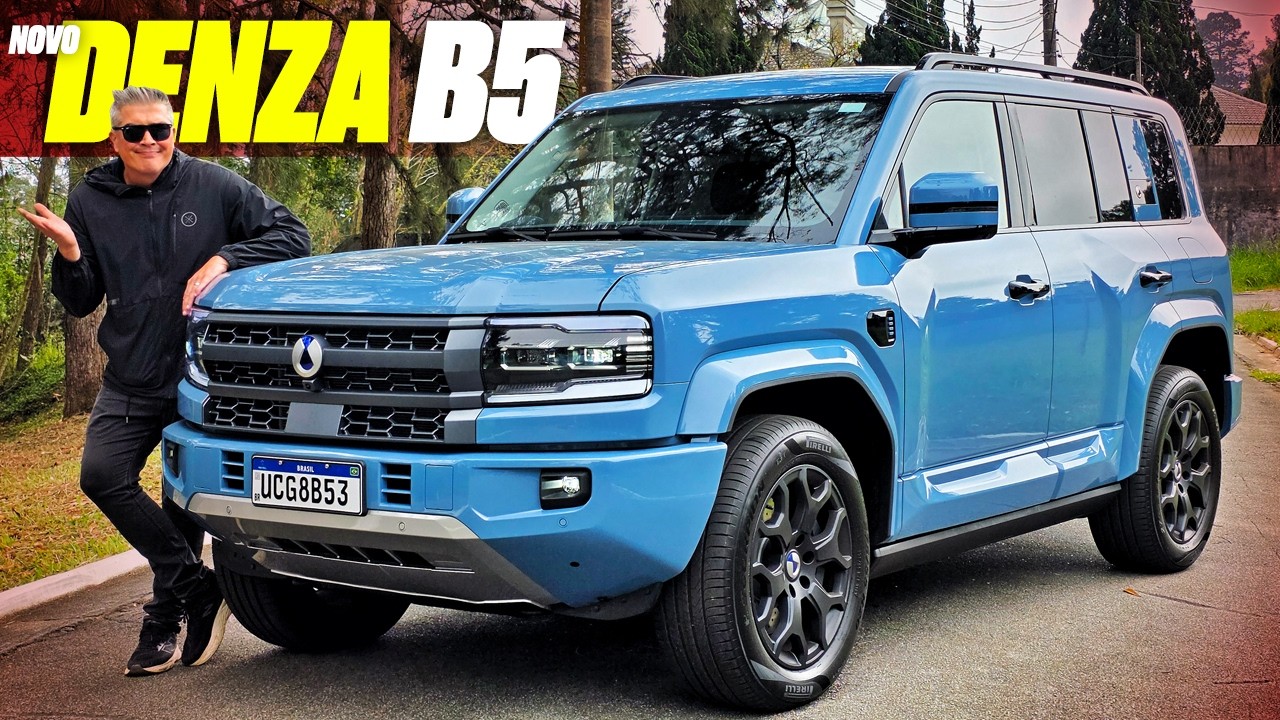 Novo Denza B5 - TODO RICO QUER UM? COMO ANDA? O QUANTO BEBE? MELHOR QUE BMW, LAND ROVER E MERCEDES?