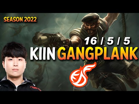 KDF Kiin GANGPLANK vs RENEKTON Top - KR Ranked