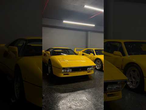 The Big five Ferrari: 288, F40, F50, Enzo and LaFerrari in Red and Yellow ❤️💛