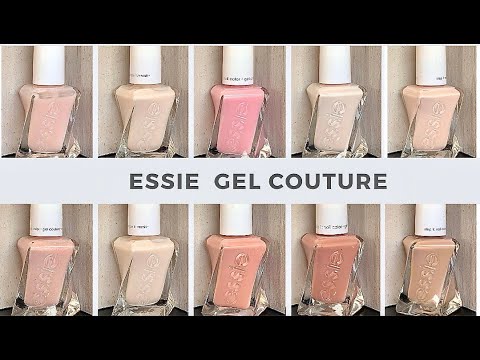 ESSIE Gel Couture | SWATCHED on REAL NAILS