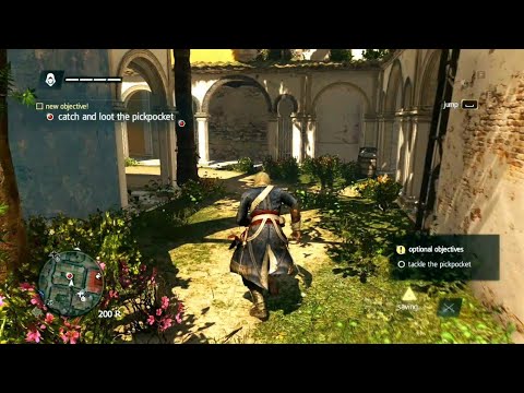 Catch And Loot the Pickpocket | Assassins Creed Black Flag Walkthrough