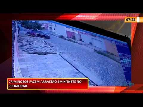Criminosos entram em conjunto de kitnets e fazem arrastão no Promorar 10 02 2021