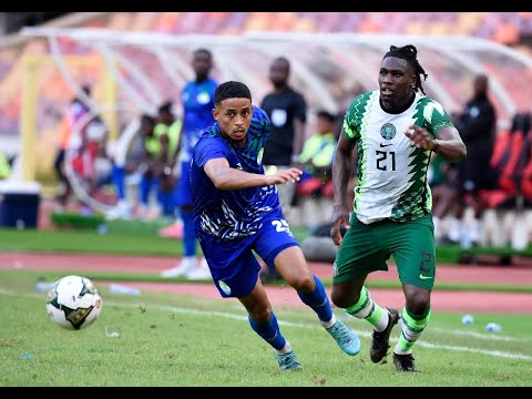 Nigeria v Sierra Leone highlights as winger Jonathan Morsay scored the first Sierra Leone goal.