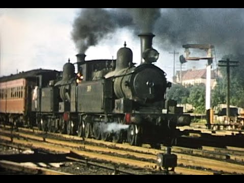 Historic 16mm film of the Camden Line, shot in the 1950s.