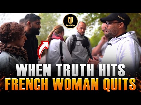 French Visitors' Beliefs Challenged By Muslim | Hashim | Speakers Corner
