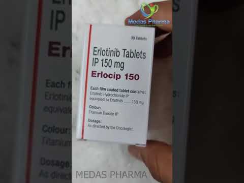 Erlocip 100 Erlotinib Tablets Ip 100 Mg