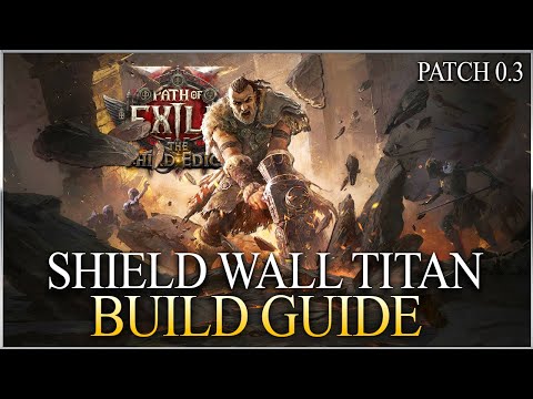 Path Of Exile 2 - Updated BEST Shield Wall Titan Build Guide | Rise of the Abyssal Patch 0.3