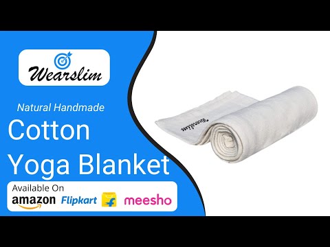Wearslim Yoga Blanket, Cotton Large Handwoven Blankets & Throws for Premium  Meditation White 10 mm Yoga Mat - Buy Wearslim Yoga Blanket, Cotton Large  Handwoven Blankets & Throws for Premium Meditation White